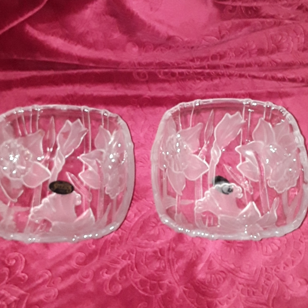 Crystal clear studio 2 bowls